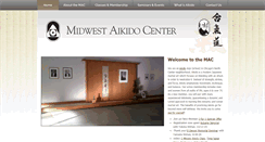 Desktop Screenshot of midwestaikidocenter.org